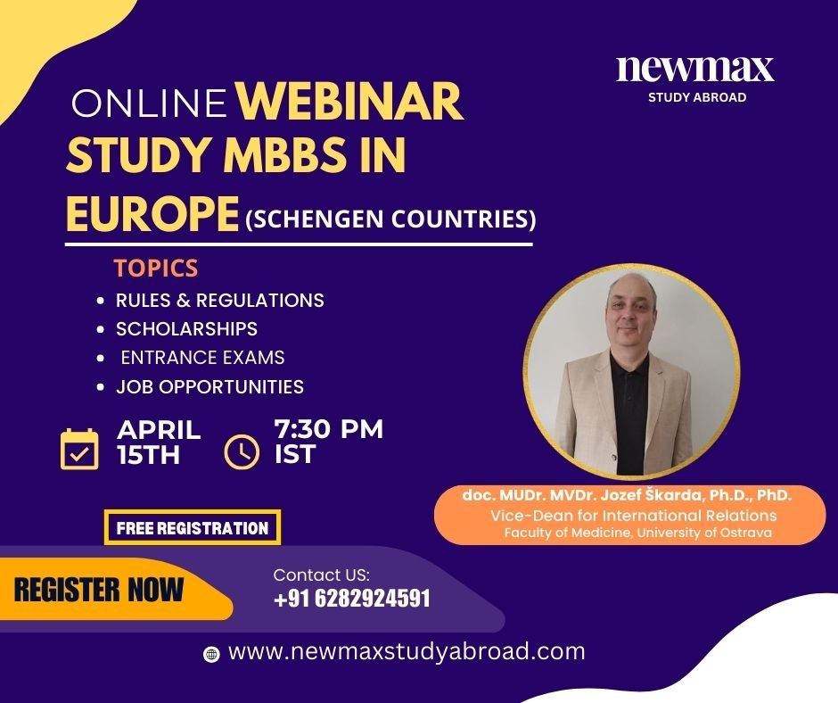 Study MBBS in Europe, Free Webinar 